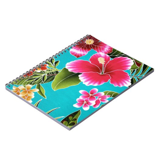 Carnet Fleurs hawaïennes (Côté gauche)