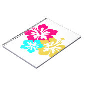 Carnet Fleurs hawaïennes de ketmie (Côté gauche)