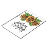 Carnet Fleurs Inspirantes (Côté gauche)