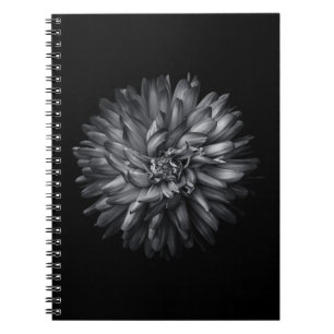 Carnet Fleurs jardins En Noir Et Blanc 20