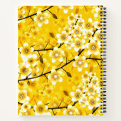 Carnet Fleurs Jaunes Fleurissantes (Dos)