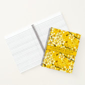 Carnet Fleurs Jaunes Fleurissantes (Intérieur)