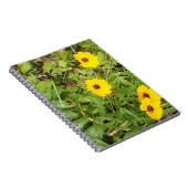 Carnet Fleurs jaunes Spiral (Côté Droit)