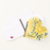 Carnet Fleurs Jaunes Sunny (Intérieur)