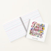 Carnet *~* Fleurs JE REÇOIS MAINTENANT LE Manifeste AP85  (Intérieur)