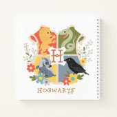 Carnet Fleurs Magiques Blason HOGWARTS™ (Dos)