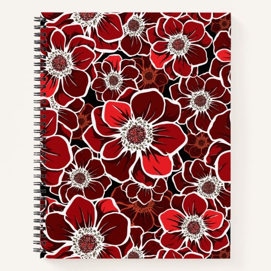 Carnet Fleurs Mandala 4 (Devant)