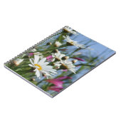 Carnet Fleurs marguerites (Côté gauche)