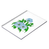 Carnet Fleurs marguerites (Côté gauche)