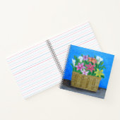 Carnet Fleurs marguerites et lis (Intérieur)