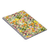 Carnet Fleurs Minuscules Champ : Aquarelle Lumineuse. (Côté Droit)