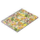 Carnet Fleurs Minuscules Champ : Aquarelle Lumineuse. (Côté gauche)