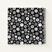 Carnet Fleurs monochromes à motif répétitif Case-Mate iPh (Dos)