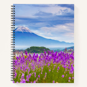 Carnet Fleurs Mont Fugi Japon