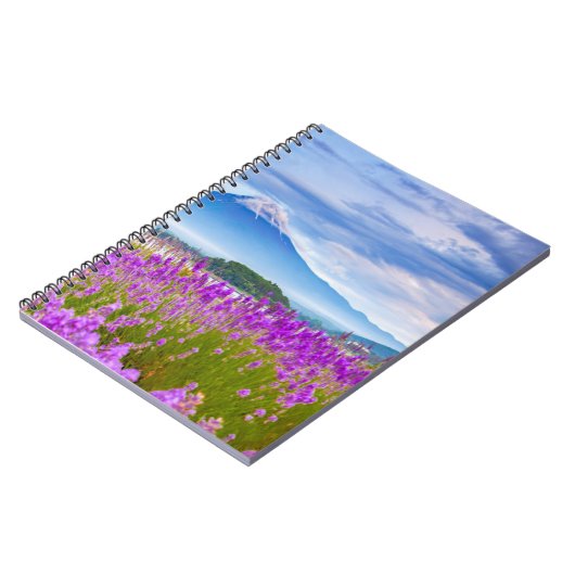 Carnet Fleurs | Mont Fugi Japon (Côté gauche)