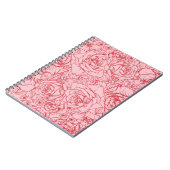 Carnet Fleurs Motif 14 (Côté gauche)