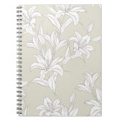 Carnet Fleurs Motif 9 (Devant)