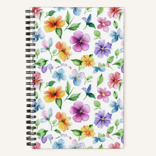 Carnet Fleurs Motif Floral Sublimation-95652