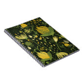 Carnet Fleurs motif transparent (Côté Droit)