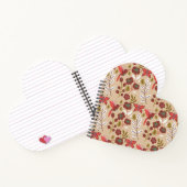 Carnet Fleurs motifs florales sans soudure, oiseaux, papi (Intérieur)
