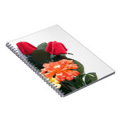 Carnet Fleurs multicolores (Côté Droit)