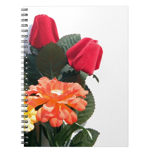 Carnet Fleurs multicolores (Devant)