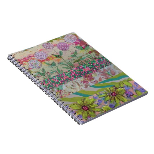 Carnet Fleurs multiples (Côté Droit)