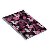 Carnet fleurs noires (Côté Droit)