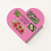 Carnet Fleurs (notes spéciales)Carnet spiral (Dos)