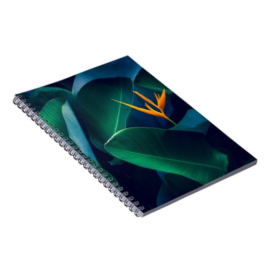 Carnet Fleurs | Oiseau du paradis (Côté Droit)