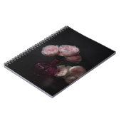 Carnet Fleurs | Pale Pink Peonies dans Vase (Côté gauche)