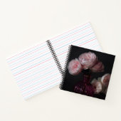 Carnet Fleurs | Pale Pink Peonies dans Vase (Intérieur)