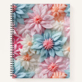Carnet Fleurs Pastel (Devant)
