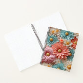 Carnet Fleurs Pastel (Intérieur)