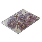 Carnet Fleurs peintes Frida Kahlo (Côté gauche)