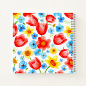 Carnet Fleurs printanières en fleurs (Dos)