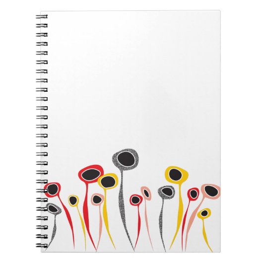 Carnet Fleurs Rétro (Devant)