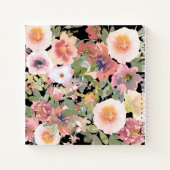 Carnet Fleurs Romantiques (Dos)