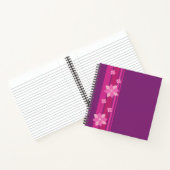 Carnet Fleurs roses (Intérieur)