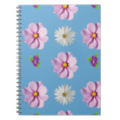 Carnet Fleurs roses (Devant)