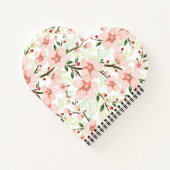 Carnet Fleurs roses (Dos)