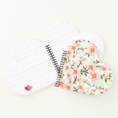 Carnet Fleurs roses (Intérieur)