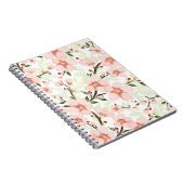 Carnet Fleurs roses (Côté Droit)