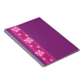 Carnet Fleurs roses (Côté Droit)