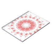 Carnet Fleurs roses (Côté gauche)