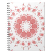 Carnet Fleurs roses (Devant)