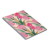 Carnet Fleurs roses (Côté Droit)