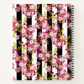 Carnet Fleurs roses (Dos)
