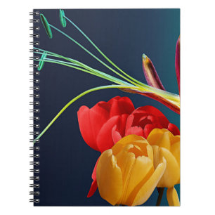 Carnet Fleurs roses-17250