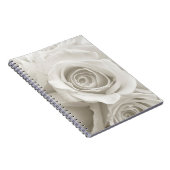Carnet Fleurs | Roses blanches (Côté Droit)